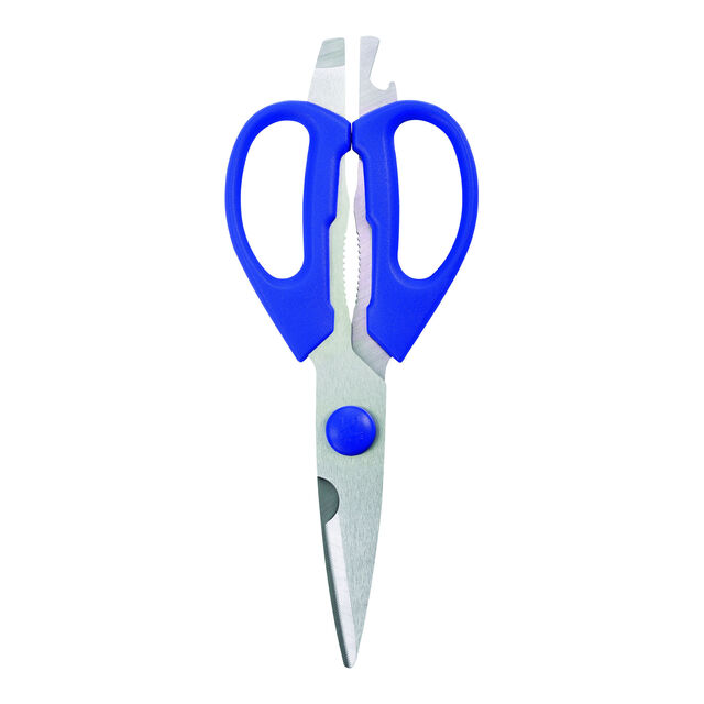 20 cm, Multi-purpose shears, blue,,large