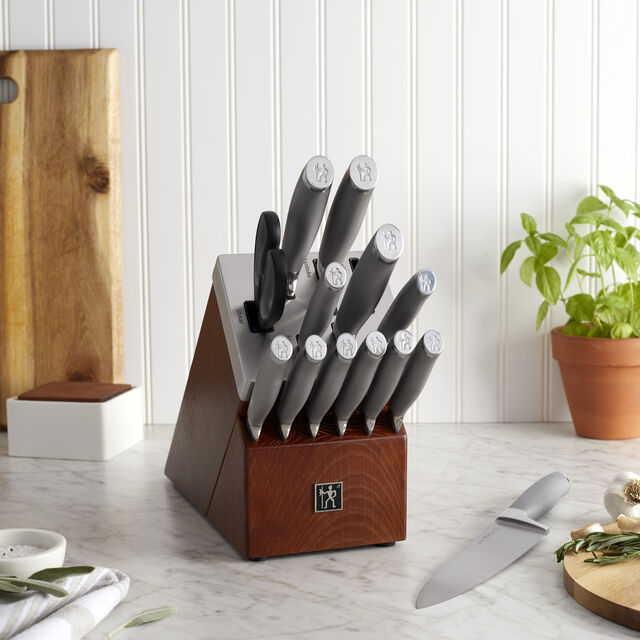 14-pc, Self-Sharpening Knife Block Set,,large