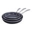 3-pc, Aluminum, Ceramic Nonstick Frying Pan Set preview