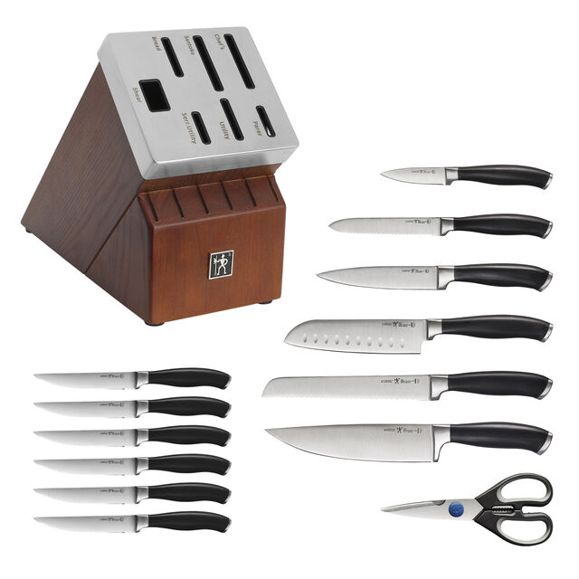 14-pc, Self-Sharpening Knife Block Set,,large