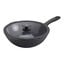 11-inch, Aluminum, Ceramic Nonstick Wok With Lid, Black Matte preview