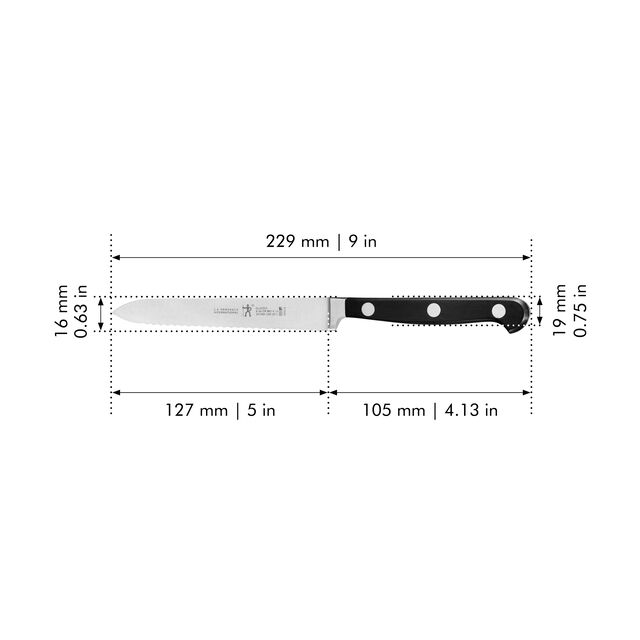 5.00 inch, Serrated Utility Knife,,large