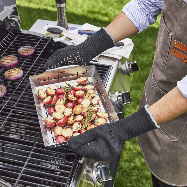 Heat Resistant Grill Gloves,,large