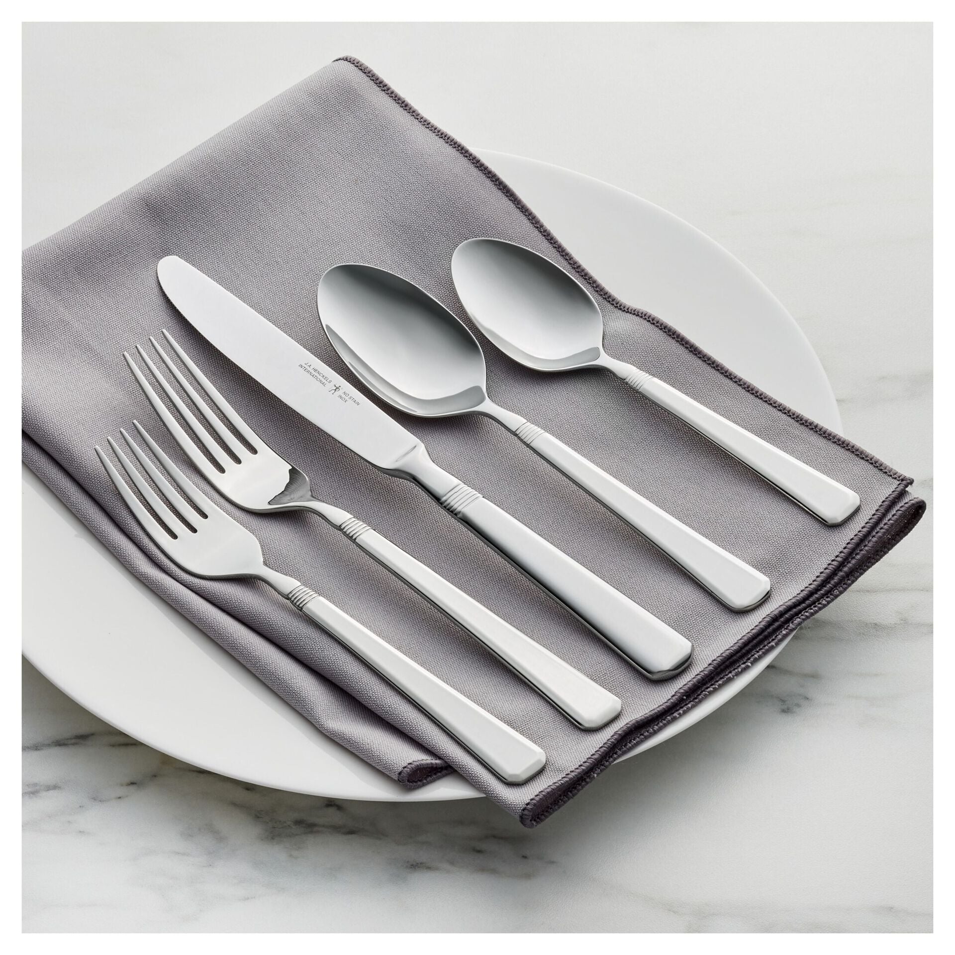 62-pc, 18/10 Stainless Steel, Flatware Set,,large