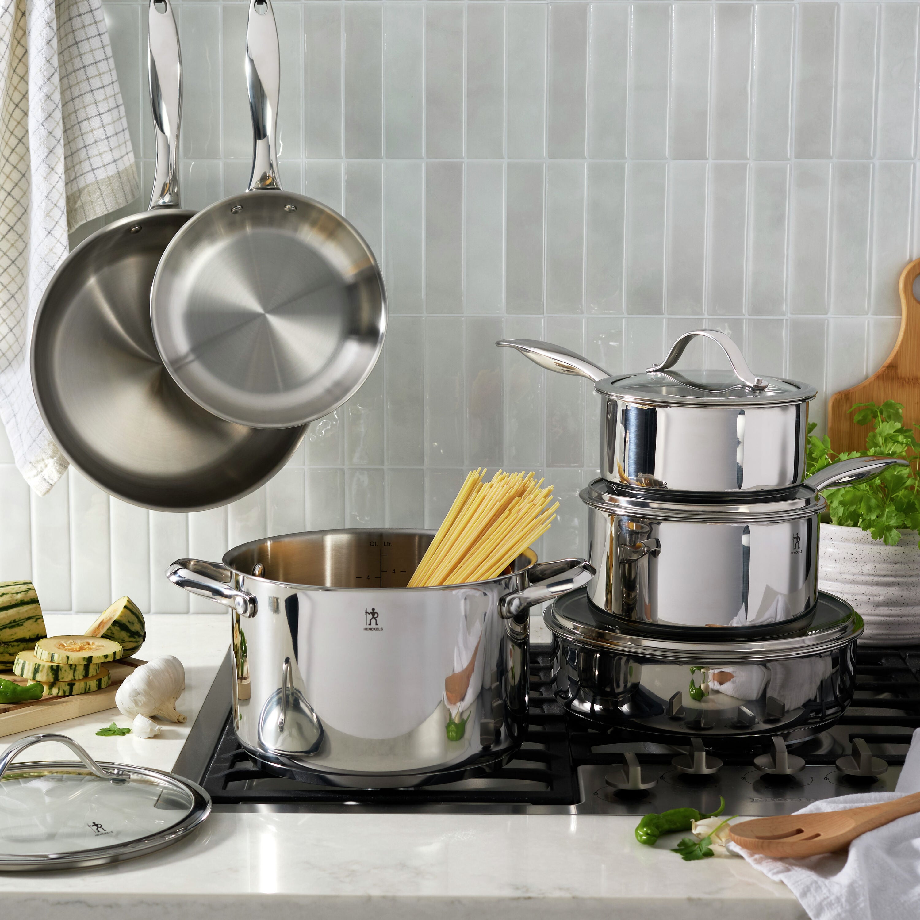 Aragon 10-pc, Stainless Steel, Cookware Set | Henckels US