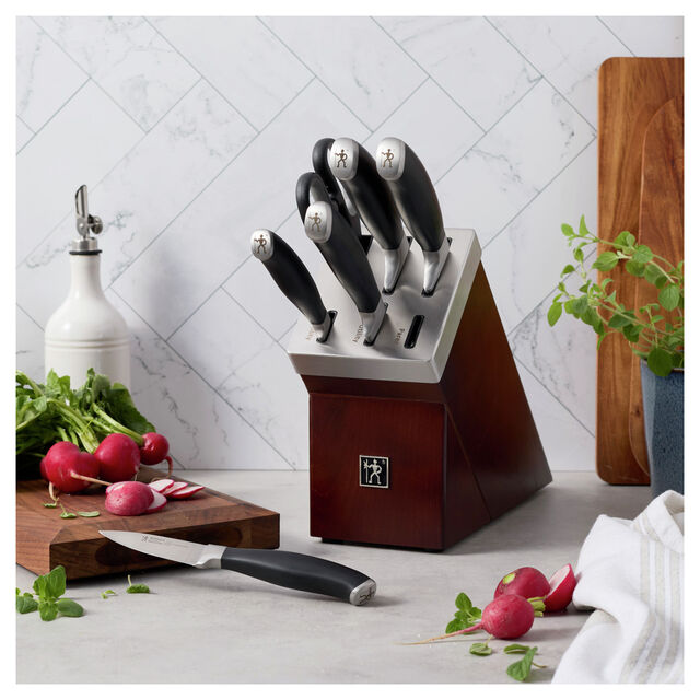 7-pc, Self-Sharpening Knife Block Set,,large