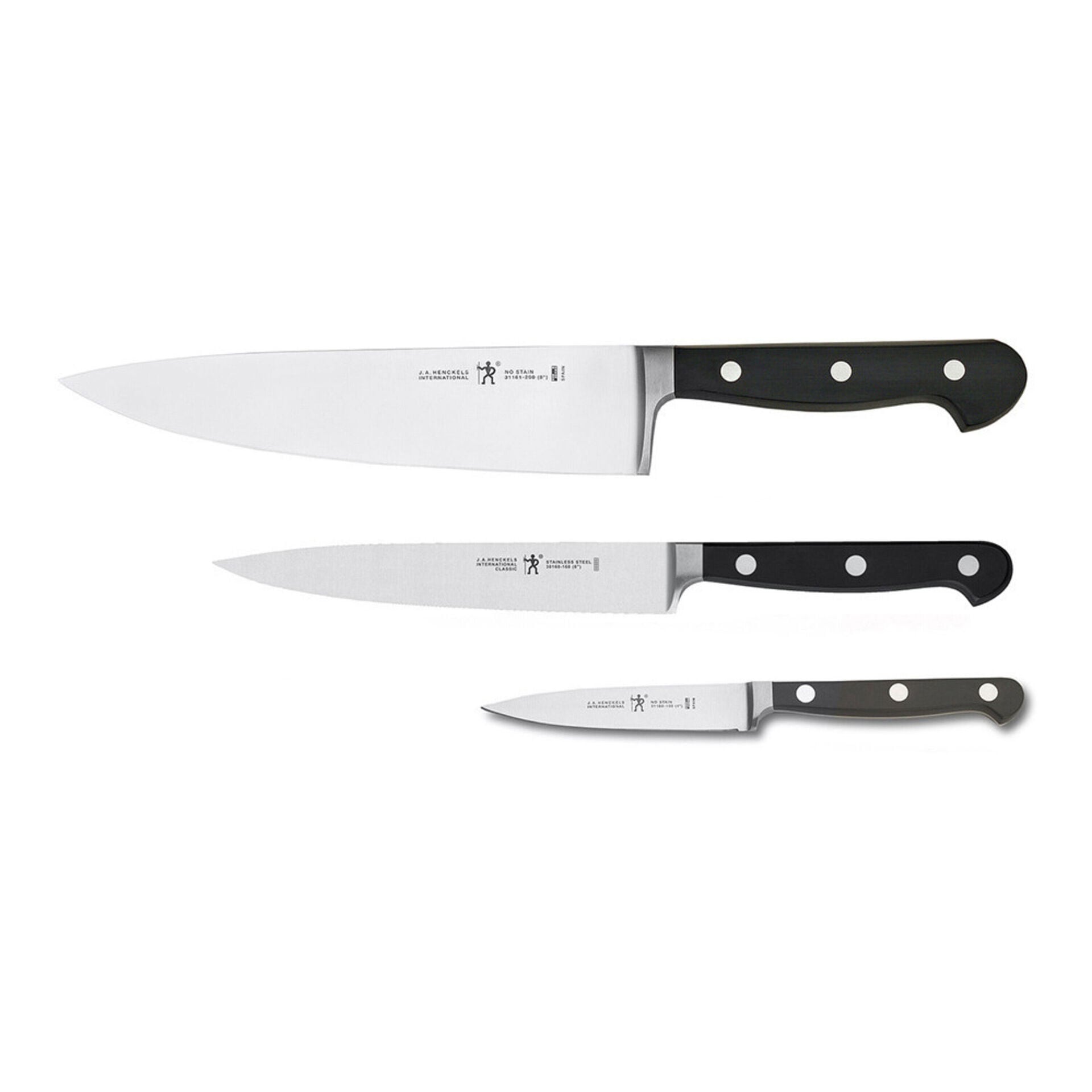 3-pc, Starter Chef Knife Set,,large