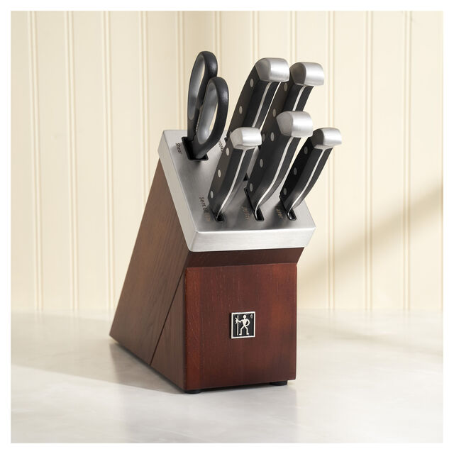 7-pc, Self-Sharpening Knife Block Set,,large