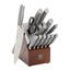 14 Piece, Knife block set, brown preview