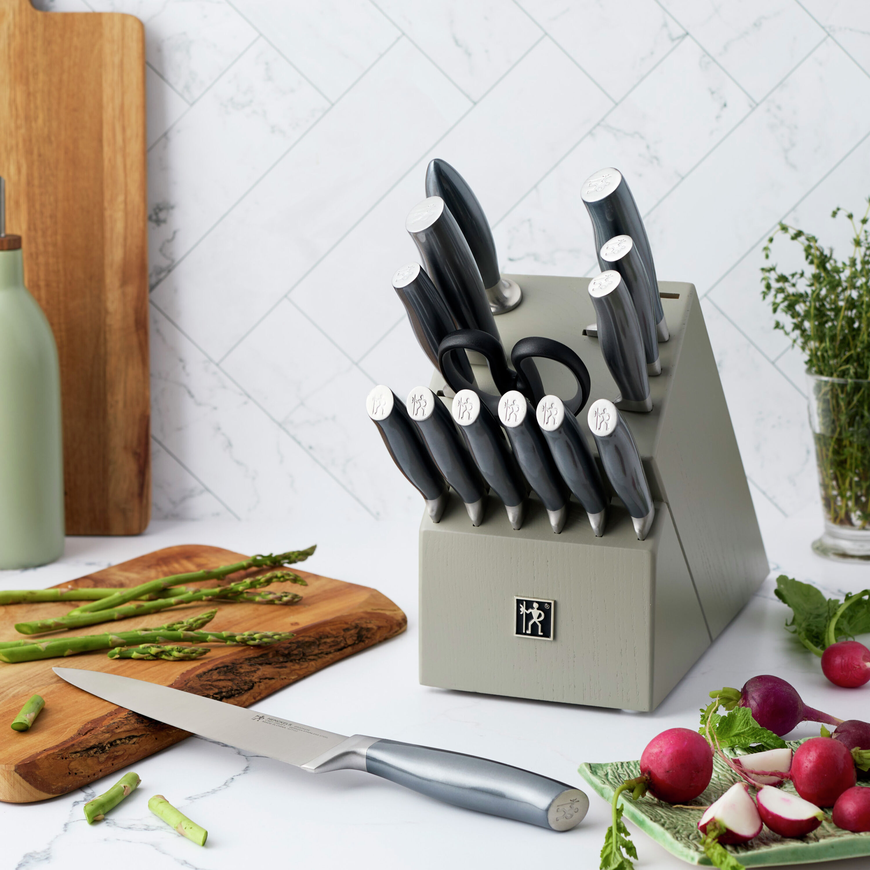 Graphite 15-pc, Knife block set | Henckels US