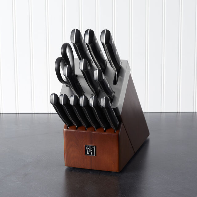 14-pc, Self-Sharpening Knife Block Set,,large