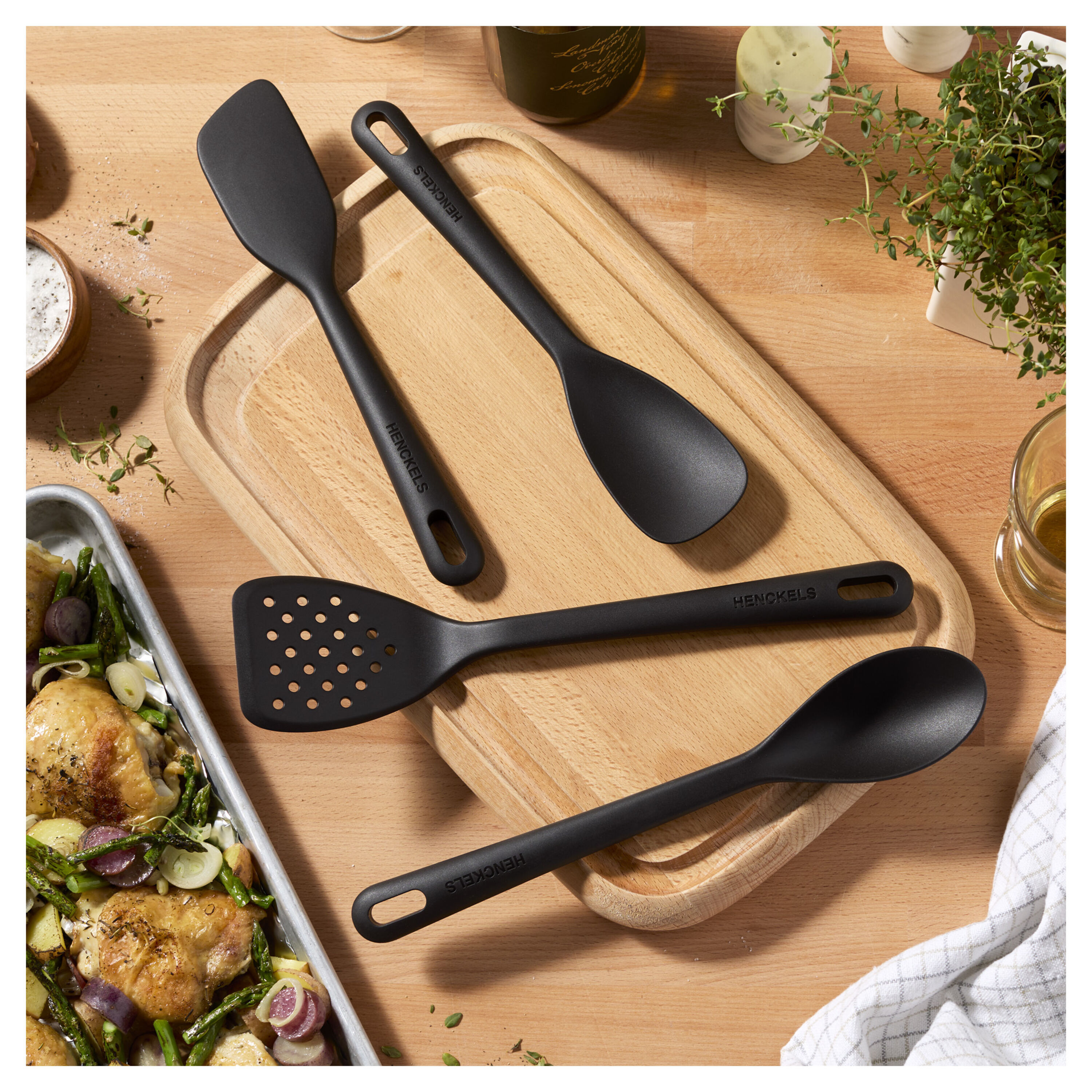 Henckels Onyx Silicone Pasta Spoon - Thumbnail 4