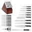 20-pc, Self-Sharpening Knife Block Set,,large preview