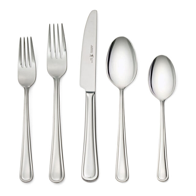 45 Piece Flatware Set polished,,large