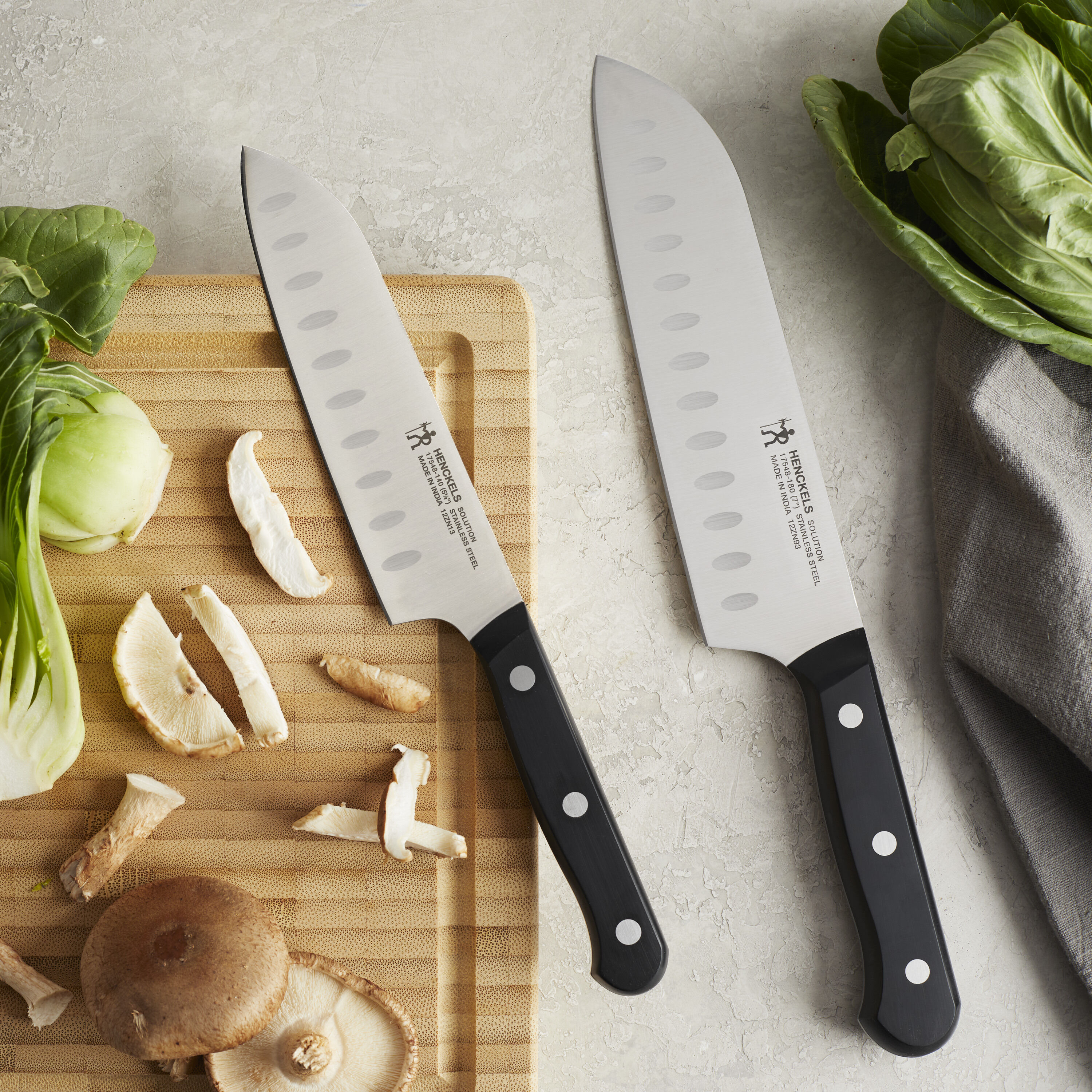 Solution 2-pc, Santoku Knife Set | Henckels US