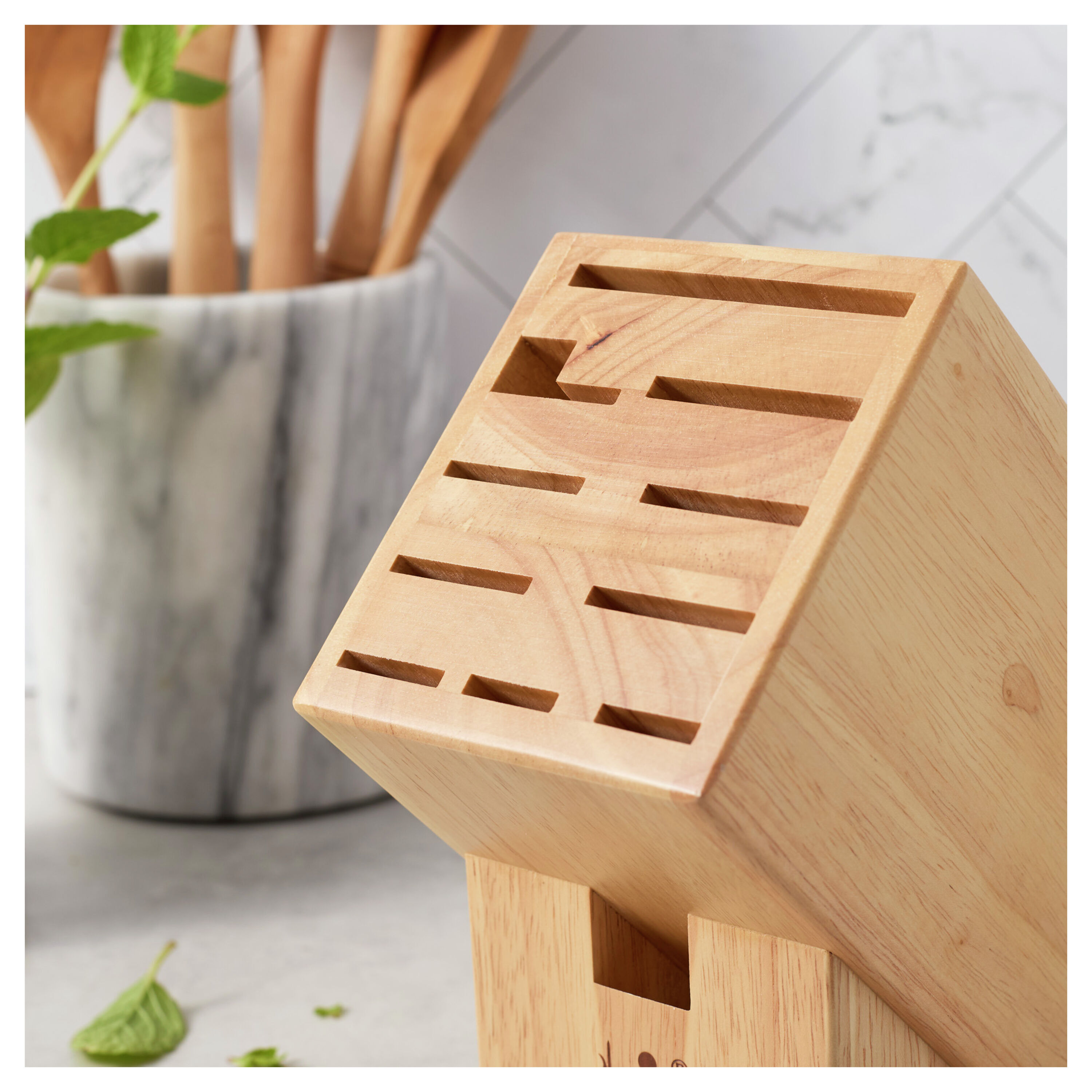 Buy Storage Rubberwood, Knife Storage Block | Henckels US