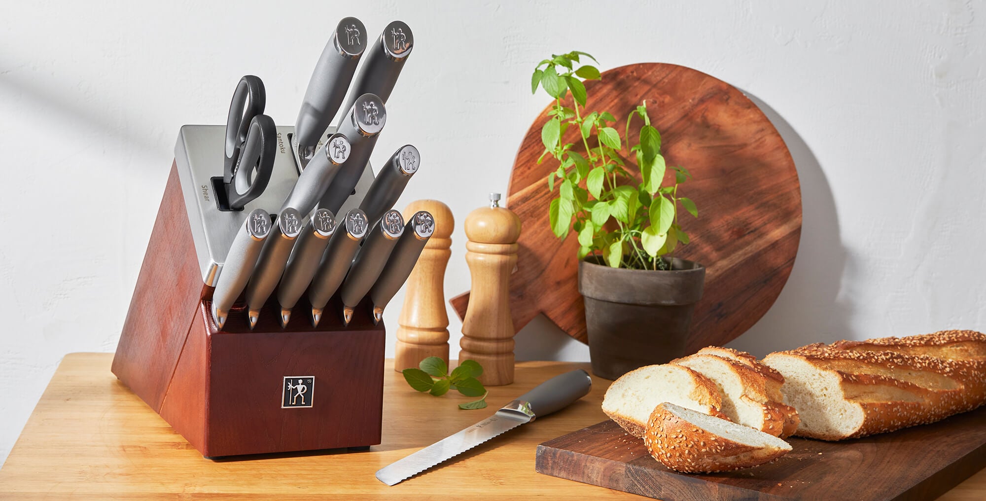 14-pc, Self-Sharpening Knife Block Set