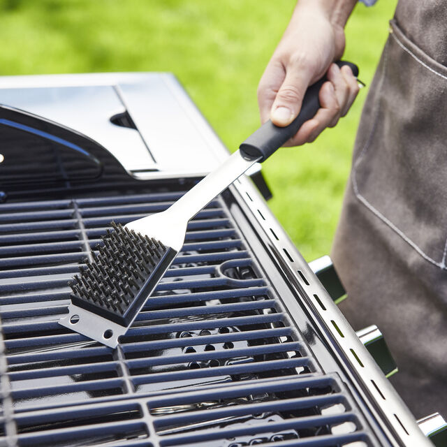 Stainless Steel Grill Brush,,large