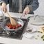 2-pc, Stainless Steel, Ceramic Nonstick Frying Pan With Lid,,large preview