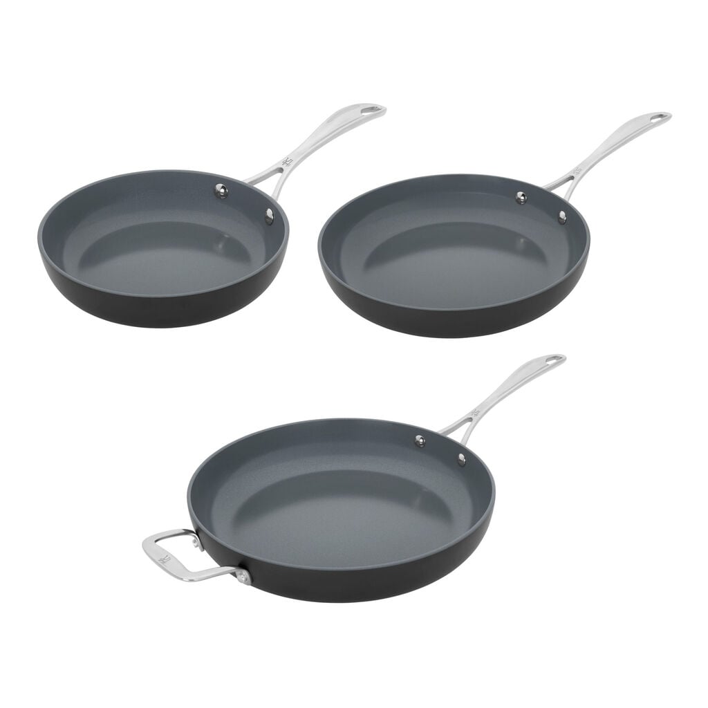 Release, 3-pc Ceramic Nonstick Frying Pan Set,,large