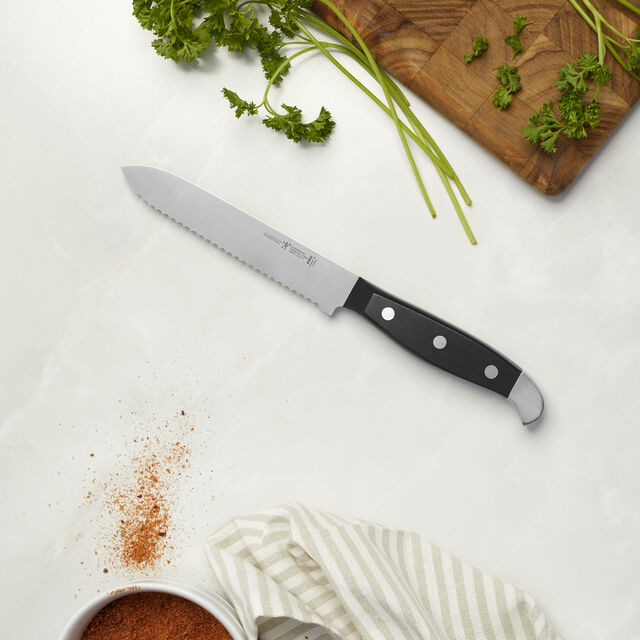 5.00 inch, Serrated Utility Knife,,large