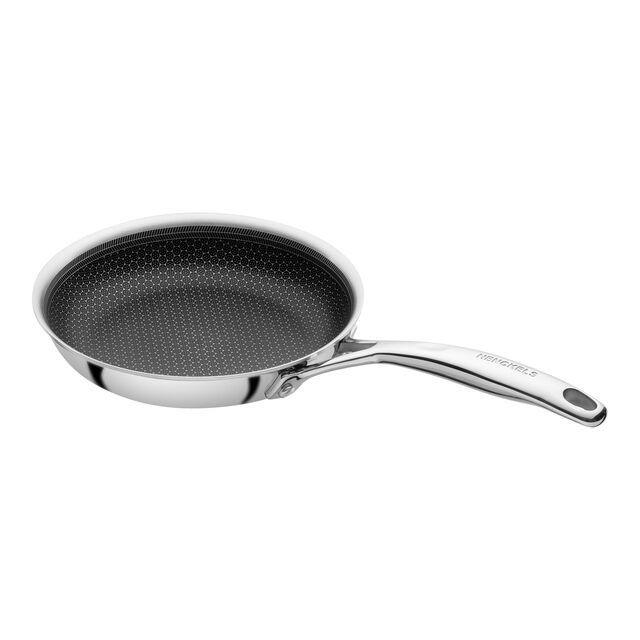 Bratpfanne 20 cm, Edelstahl, Silber,,large
