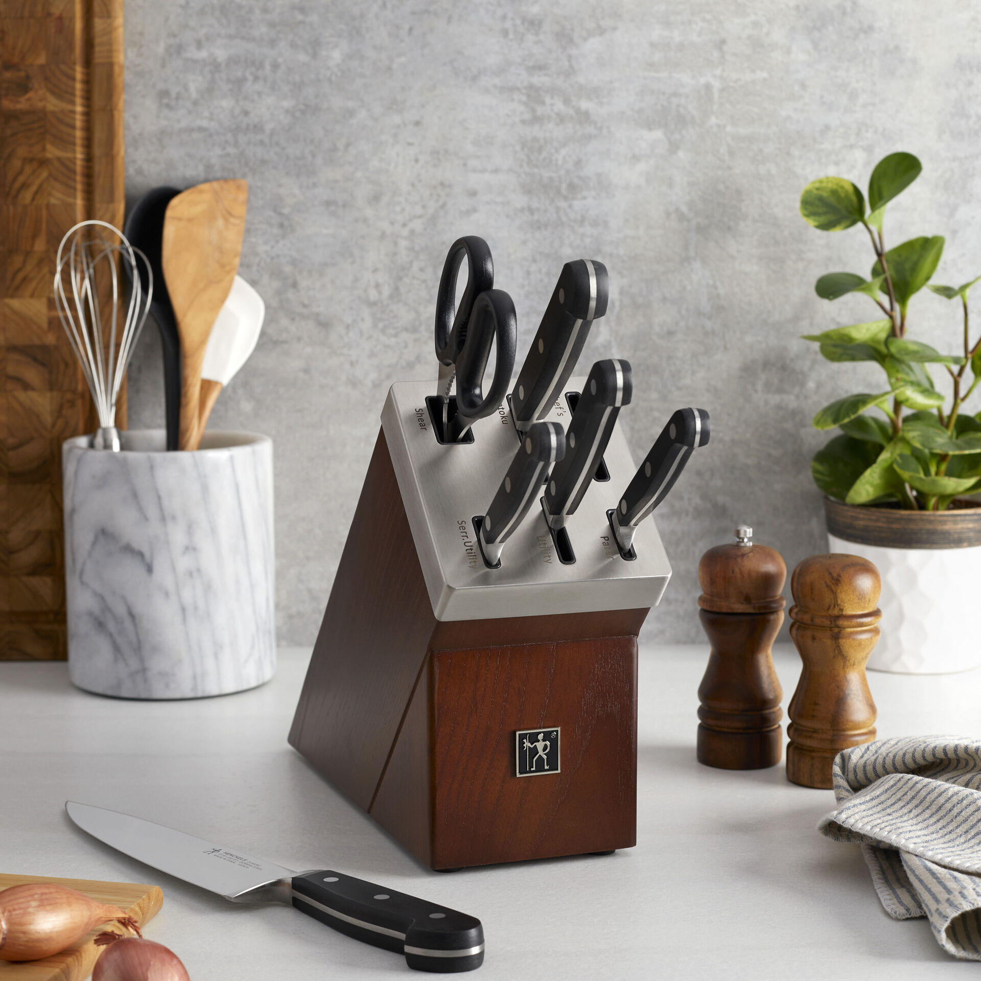 20-pc, Self-Sharpening Knife Block Set,,large