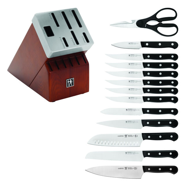 14-pc, Self-Sharpening Knife Block Set,,large