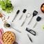 6 Piece stainless steel Kitchen gadgets sets, silver,,large preview
