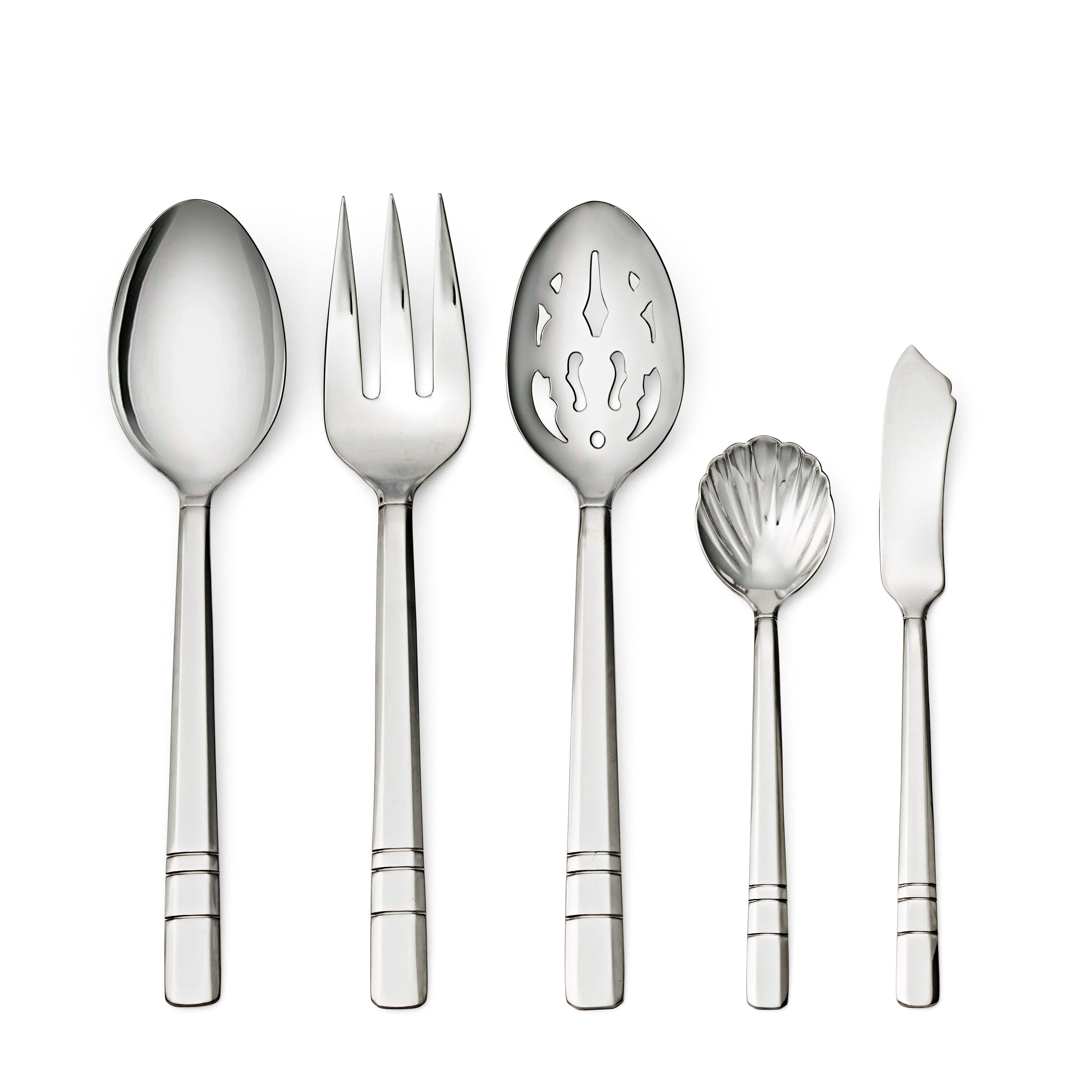 Madison Square 65-pc, 18/10 Stainless Steel, Flatware Set