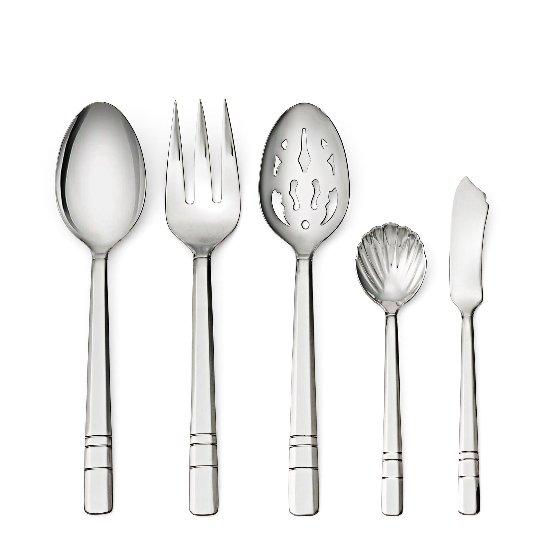 65 Piece Flatware Set polished,,large