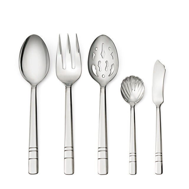 65 Piece Flatware Set polished,,large