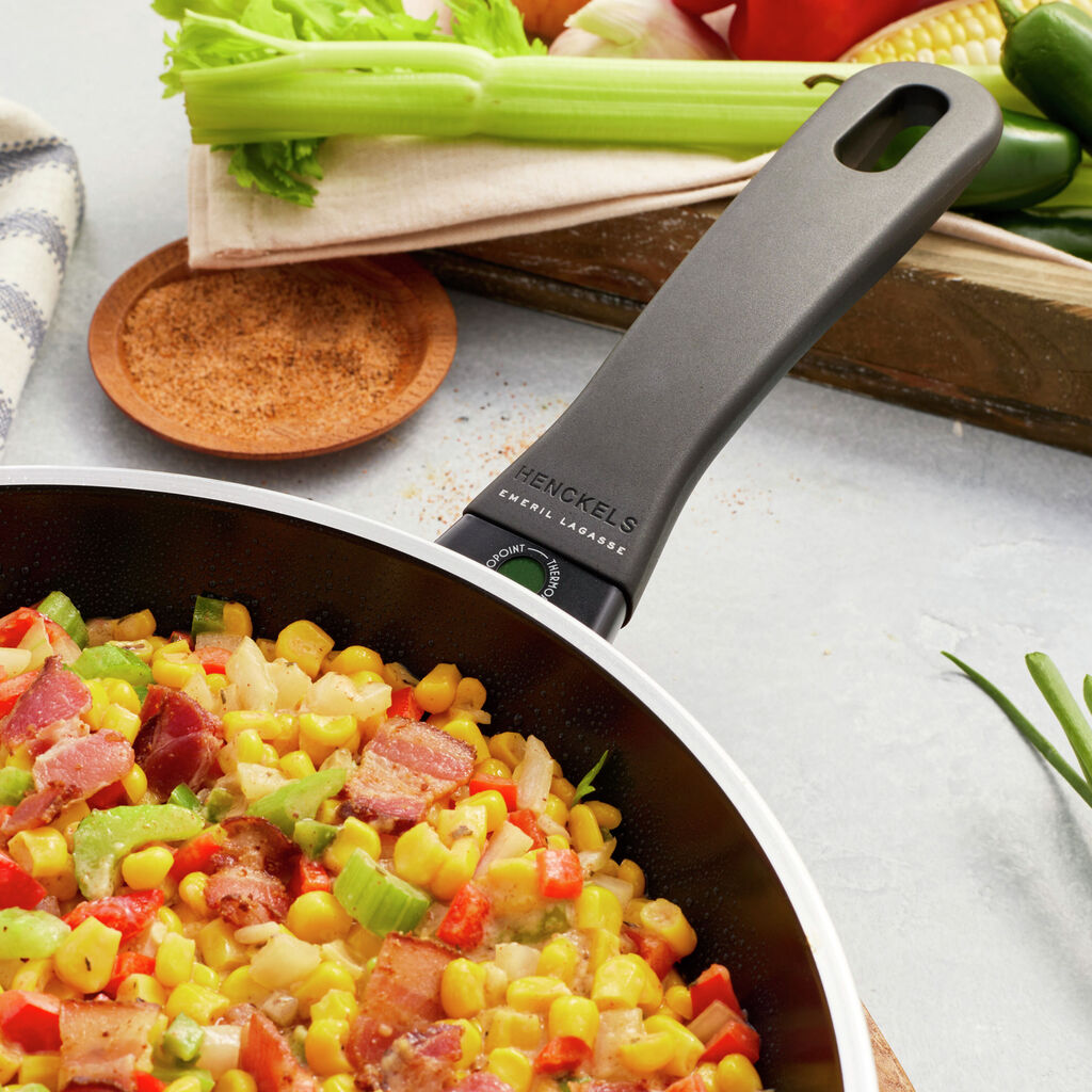 2-pc, Aluminum, Ceramic Nonstick Frying Pan Set,,large