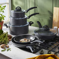 10 Piece aluminum Cookware Set - Granite,,large