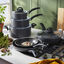 10 Piece aluminum Cookware Set - Granite,,large preview