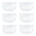 6 Piece, Dessert glass set,,large