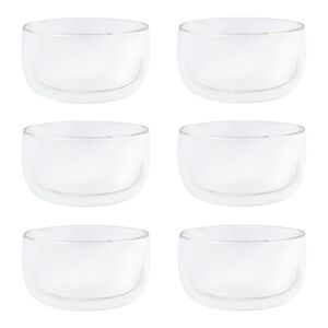 6 Piece, Dessert glass set