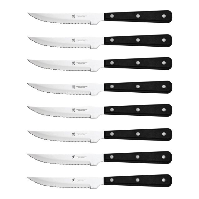 8 Piece, Steak set, black,,large