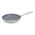 8.00 inch, Stainless Steel, Ceramic Nonstick Frying Pan,,large