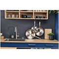 Bratpfanne 28 cm, Edelstahl, Silber,,large
