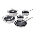 10 Piece stainless steel Cookware set,,large