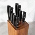10 Piece, Knife block set, black,,large