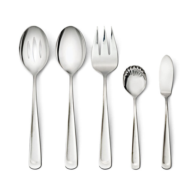 45 Piece Flatware Set polished,,large