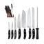 9 Piece, Knife block set, black preview