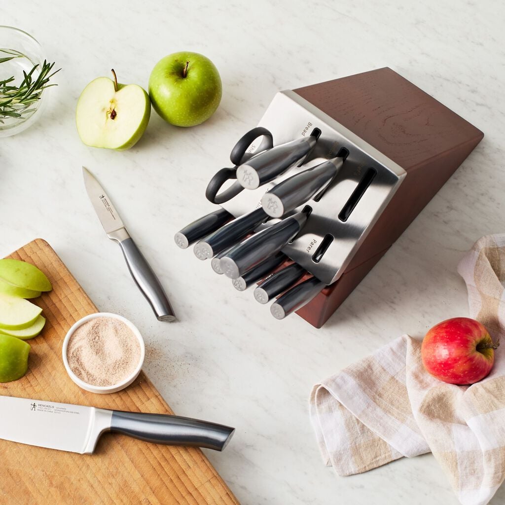 14-pc, Self-Sharpening Knife Block Set,,large
