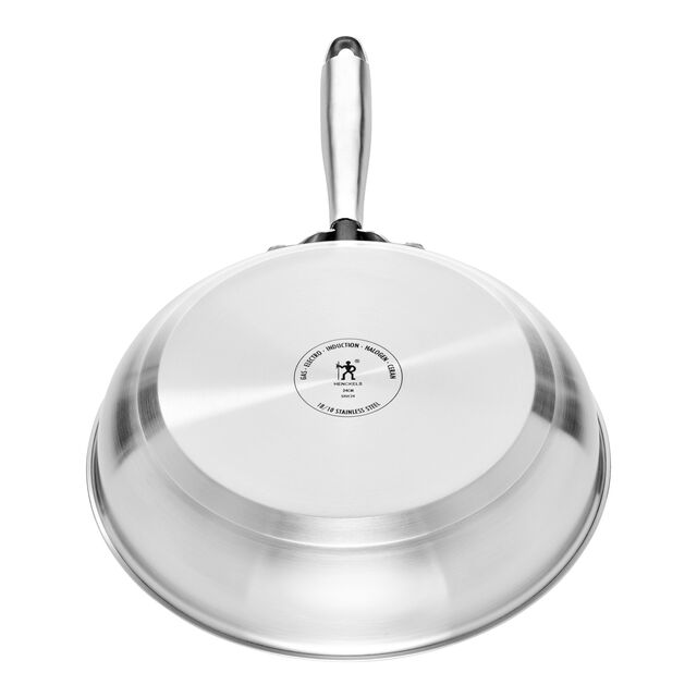Bratpfanne 24 cm, Edelstahl, Silber,,large