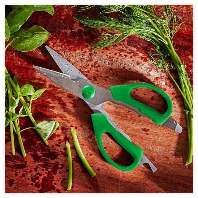 20 cm, Multi-purpose shears, green,,large