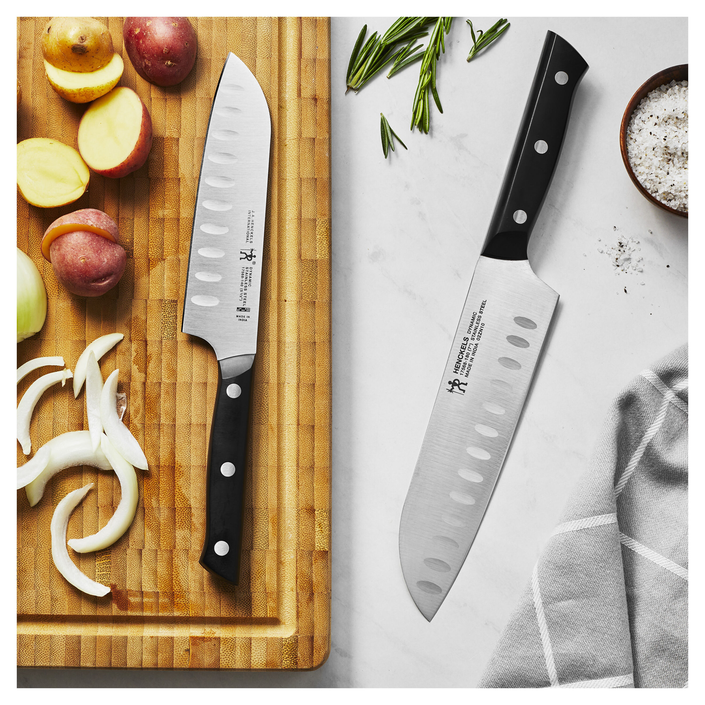 Dynamic 2-pc, Santoku Knife Set | Henckels US