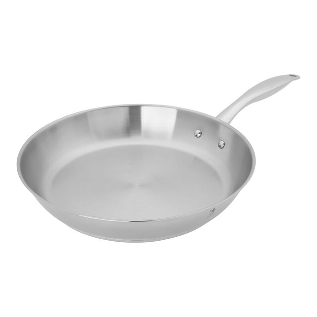 12.00 inch, Stainless Steel, Frying Pan,,large