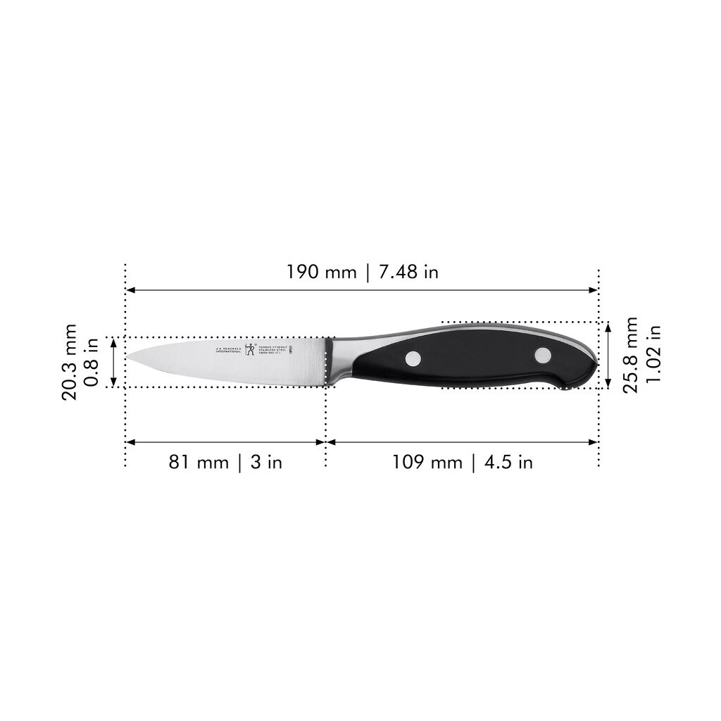 3.00 inch, Paring knife,,large